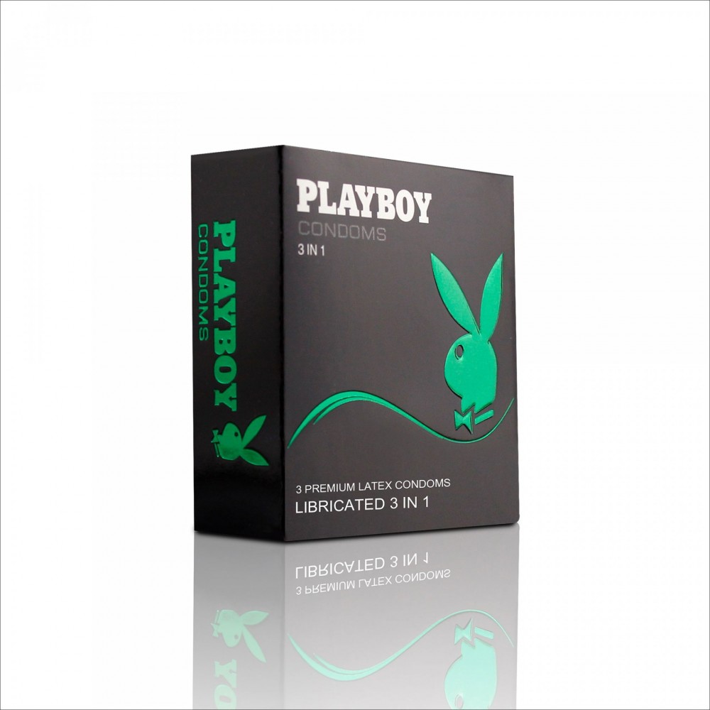 Бэлгэвч PlayBoy Холимог, 3 ширхэгтэй