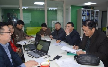 “ЗАХ ЗЭЭЛ БА БЭЛЧЭЭРИЙН УДИРДЛАГЫН ХӨГЖИЛ” ТӨСЛИЙН БАГИЙН УУЛЗАЛТ БОЛЛОО