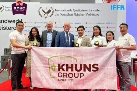 Хүнс группийн “Хүнс комплекс” ХХК IFFA 2025 Олон улсын үзэсгэлэнгээс 4 алт, 1 мөнгөн медаль хүртлээ