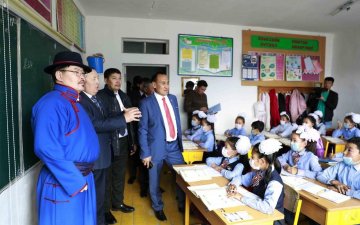 Дэд сайд Г.Ганбаяр Ховд, Баян-Өлгий аймагт ажиллав