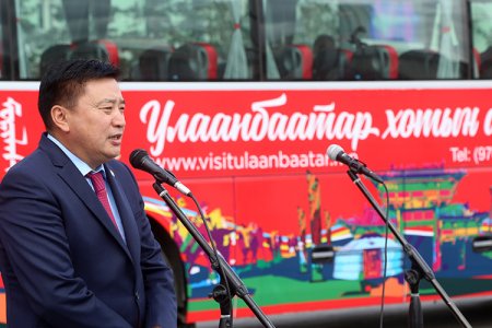 Улаанбаатар хотыг илэрхийлэх шинэ брэнд Ulaanbaatar city tour bus