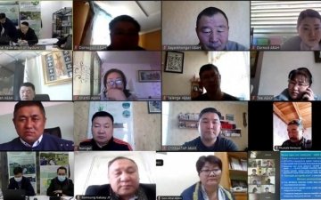 EXECUTIVE DIRECTORS OF AIMAG FEDERATION OF PASTURE USER GROUPS (AFED) PARTICIPATED ONLINE TRAINING FROM EIGHTEEN AIMAGS