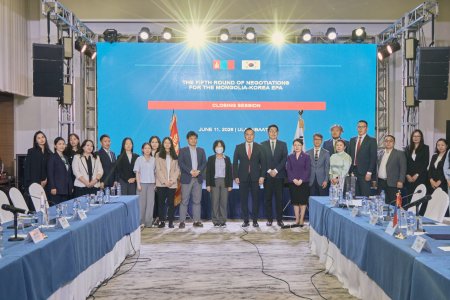 “МОНГОЛ УЛС, БҮГД НАЙРАМДАХ СОЛОНГОС УЛС ХООРОНДЫН ЭДИЙН ЗАСГИЙН ТҮНШЛЭЛИЙН ХЭЛЭЛЦЭЭР”-ИЙН ТАВ ДАХЬ ШАТНЫ ХЭЛЭЛЦЭЭГ ХИЙЛЭЭ