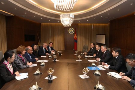 Европын сэргээн босголт, хөгжлийн банкны ерөнхийлөгчийг хүлээн авч уулзав