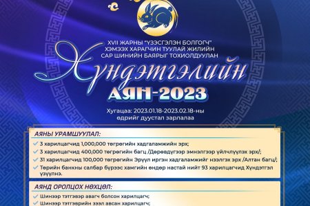 Төрийн банк “Хүндэтгэлийн аян-2023” -аа зарлаж байна