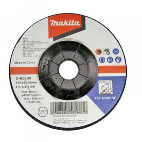 Точиль ир 100х6,0мм Makita D-65090