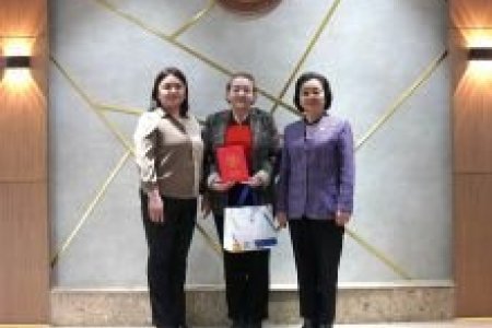 Congratulations to O. Burmaa on National Recognition