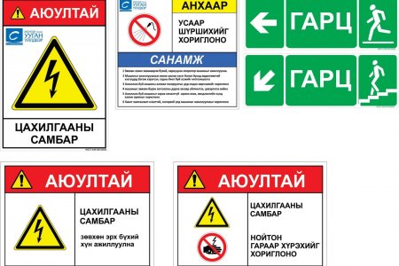 Барилгын талбайн тэмдэг, тэмдэглэгээ презентаци (татаж авах)