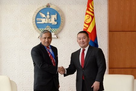 Монгол Улсад томилогдон ирж буй НҮБ-ын суурин зохицуулагч Тапан Мишраг хүлээн авч уулзлаа