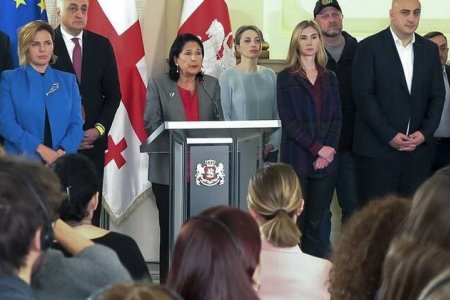 Гүржийн ерөнхийлөгч парламентын сонгуулийн үр дүнг эсэргүүцэж, жагсаал зохион байгуулахыг иргэддээ уриалжээ