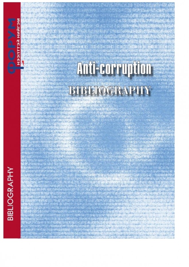 Bibliography Anti-corruption