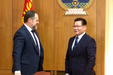 Ө.Энхтүвшин Монгол, Оросын ЗГХК-ын Оросын хэсгийн дарга С.Е Донскойтой уулзлаа