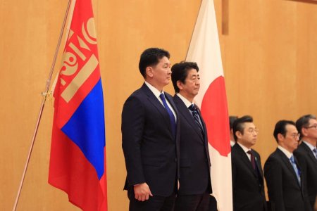 Монгол, Япон улсын Ерөнхий сайд нар хамтарсан МЭДЭГДЭЛ гаргалаа