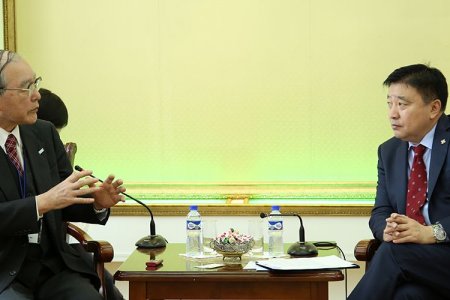 Японы ардын дипломатын нийгэмлэгийн дэд ерөнхийлөгчийг хүлээн авч уулзлаа