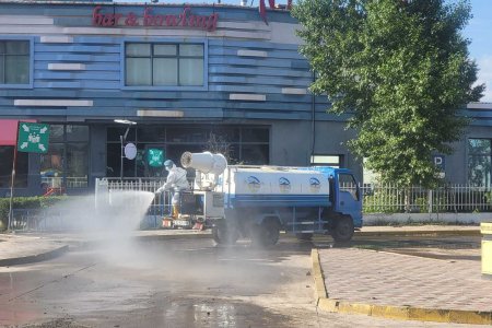 47,220 ам метр талбайд ариутгал, халдваргүйтгэл хийгээд байна