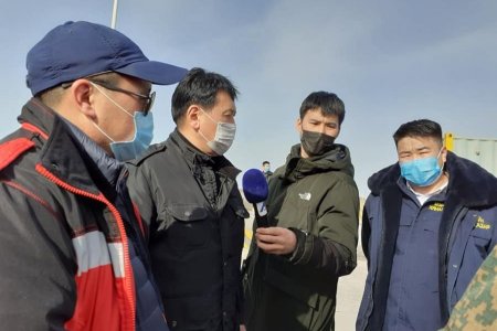 УУХҮ-ийн дэд сайд Д.Загджав Шивээ хүрэн боомтод ажиллаж байна