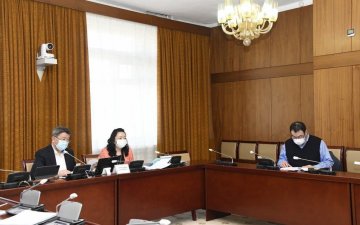 Улсын Их Хурлын гишүүний халдашгүй байдлын дэд хорооны хуралдаан болж дүрмийн төслөө хэлэлцлээ