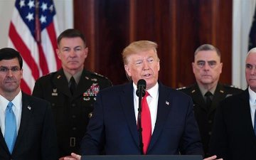 АНУ-ын ерөнхийлөгч Д.Трамп Иран улсын эсрэг хариу цохилт үзүүлэхгүй гэдгээ мэдэгдлээ