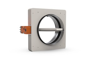KTQ-O Round fire damper for quick installation