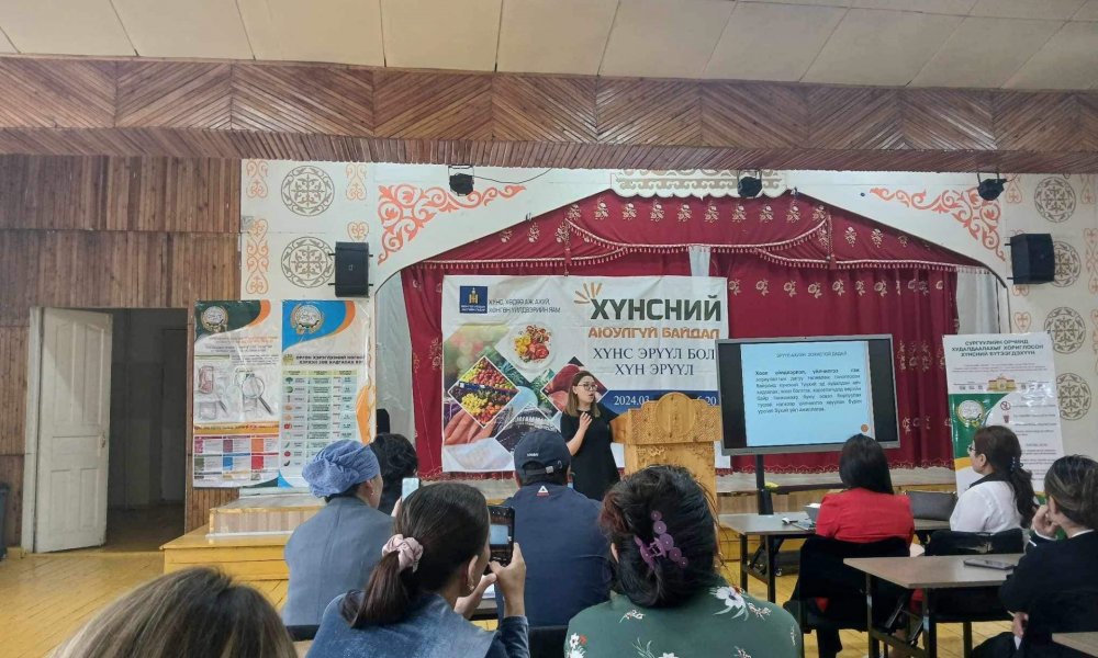 “ЭРҮҮЛ АХУЙН ДАДАЛ” СЭДВЭЭР МЭДЭЭЛЭЛ ХИЙЛЭЭ.