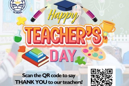 Happy teacher's day!