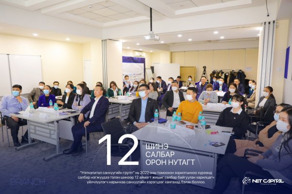 Нэткапитал 12 аймагт 12 салбараа зэрэг нээнэ.
