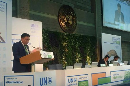 БОАЖ-ЫН САЙД Н.ЦЭРЭНБАТ НҮБ-ЫН БАЙГАЛЬ ОРЧНЫ III АССАМБЛЕЙД МОНГОЛ УЛСЫГ ТӨЛӨӨЛӨН ОРОЛЦОВ