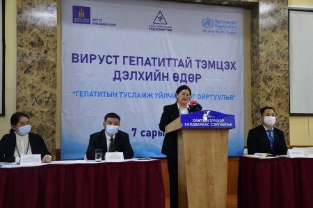 ЭМЯ: Монголд 10 хүн тутмын нэг нь гепатит В вирусийн архаг халдвартай