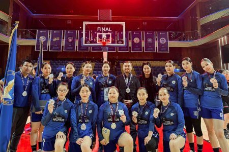 Mandakh University’s women’s basketball team has won the silver medal in the Mongolian Student’s League-2024, Division 2