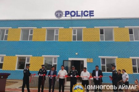 Гурвантэс суманд цагдаагийн тасгийн шинэ байр ашиглалтад орлоо