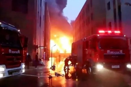 Хятадын үйлдвэрт гал гарч 36 хүн амиа алджээ