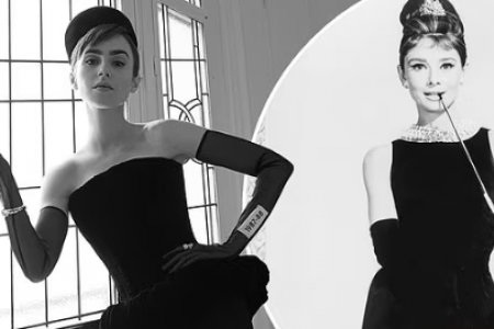 Лили Коллинз Одри Хепберний дүрийг бүтээнэ