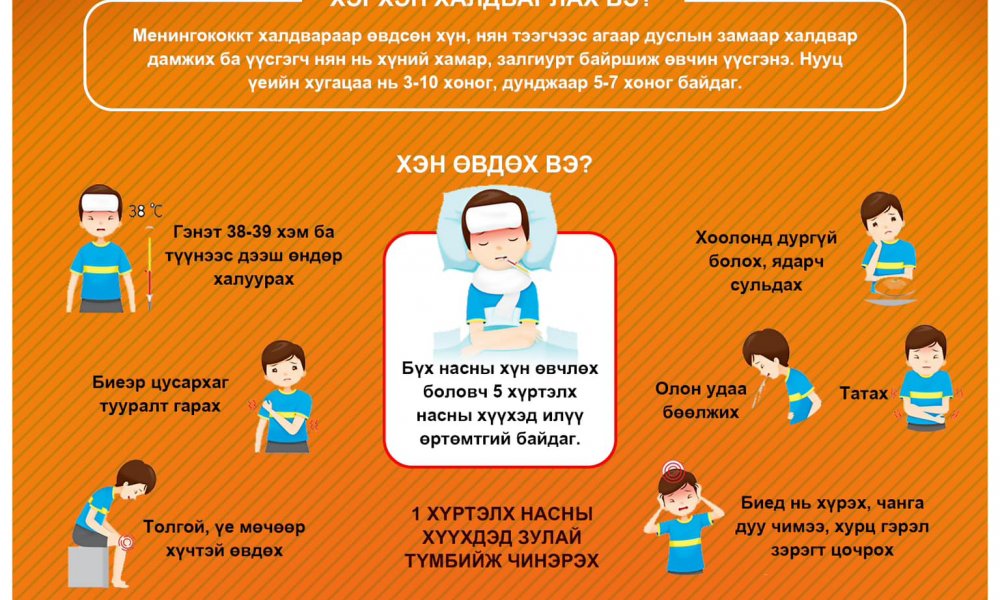 Менингококкт халдвараас хэрхэн сэргийлэх вэ?