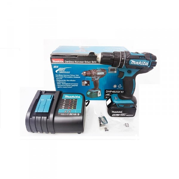 18в Батарейт дрилл Makita DHP482SFX8