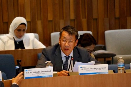 Mongolia Presents Digital Education and AI Policies at UNESCO Ministerial Roundtable in Paris