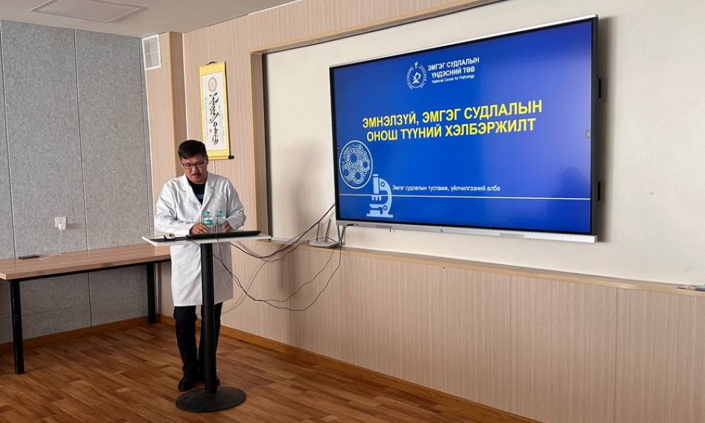 “Эмнэлзүй, эмгэг судлалын онош түүний хэлбэржилт” сургалт зохион байгууллаа