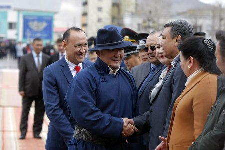 Монгол Улсын Ерөнхийлөгч Х.Баттулга Баян-Өлгий аймгийн иргэдтэй уулзлаа