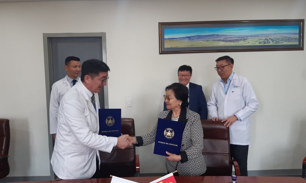 MANDAKH UNIVERSITY AND SECOND STATE CENTRAL HOSPITAL CONCLUDES A PARTNERSHIP AGREEMENT