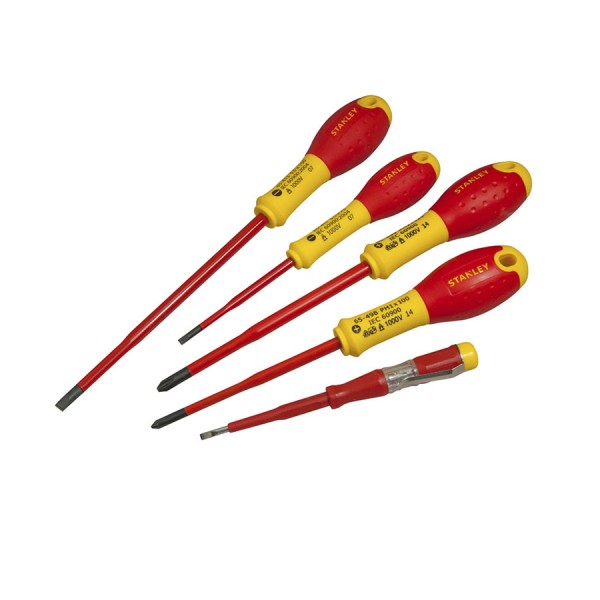 FatMax 5pce Slimline VDE Screwdrivers | Stanley XTHT0-62692