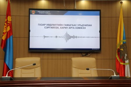 АЛБАН ХААГЧИД ГАЗАР ХӨДЛӨЛТИЙН АЮУЛААС УРЬДЧИЛАН СЭРГИЙЛЭХ СУРГАЛТАД ХАМРАГДЛАА
