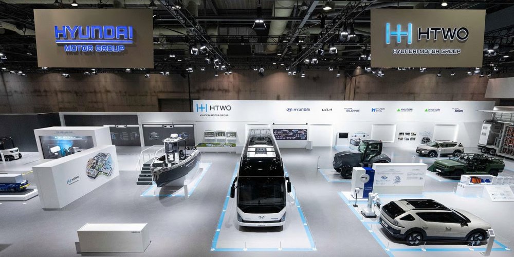 Hyundai Motor Group Дэлхийн Устөрөгчийн Экспод Шинэ Технологи Танилцууллаа