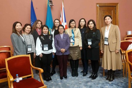 Representatives from Mandakh University participate in the ACBSP Region 8 Conference, Almaty, Kazakhstan