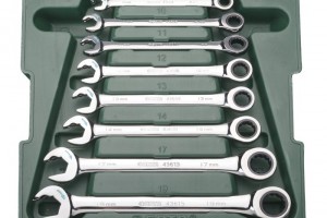 8 Pc. Metric Double Ratcheting Wrench Set