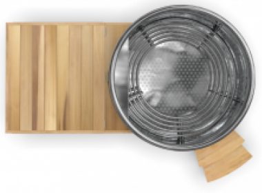 STAINLESS STEEL BATH