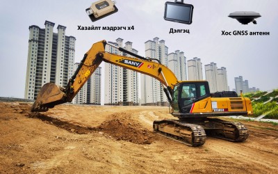 MCNAV TX73  Экскаваторын 3D систем