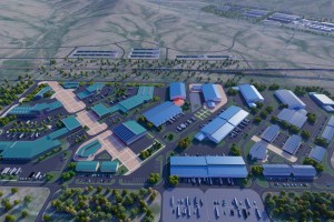 Эмээлт эко аж үйлдвэрийн паркийн дэд бүтэц