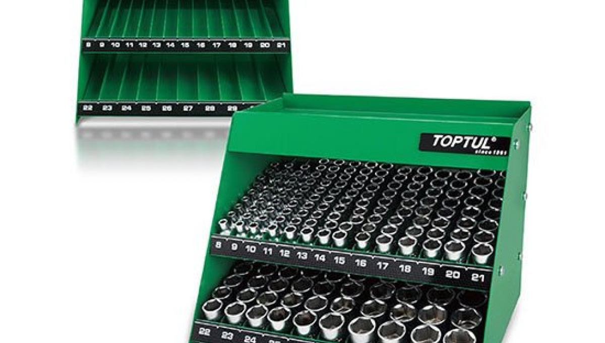 189PCS 1/2" DR. Socket Shelf Set | Toptul GAAY0011 | 189PCS 1/2" DR ...
