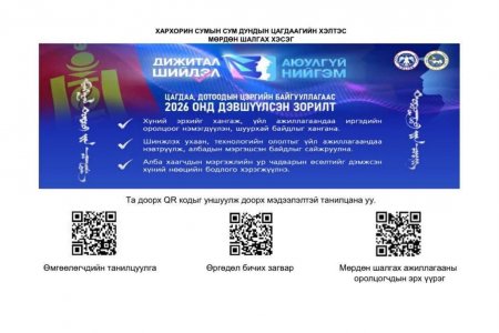 ИРГЭДЭД МЭДЭЭЛЭЛ ХҮРГЭХ ДИЖИТАЛ ШИЙДЛИЙГ НЭВТРҮҮЛЛЭЭ.