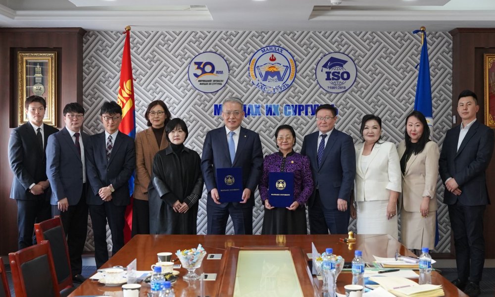 MANDAKH UNIVERSITY EXPANDS COOPERATION WITH HANSUNG UNIVERSITY OF SOUTH KOREA