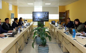 An online meeting was held with the ADB project manager